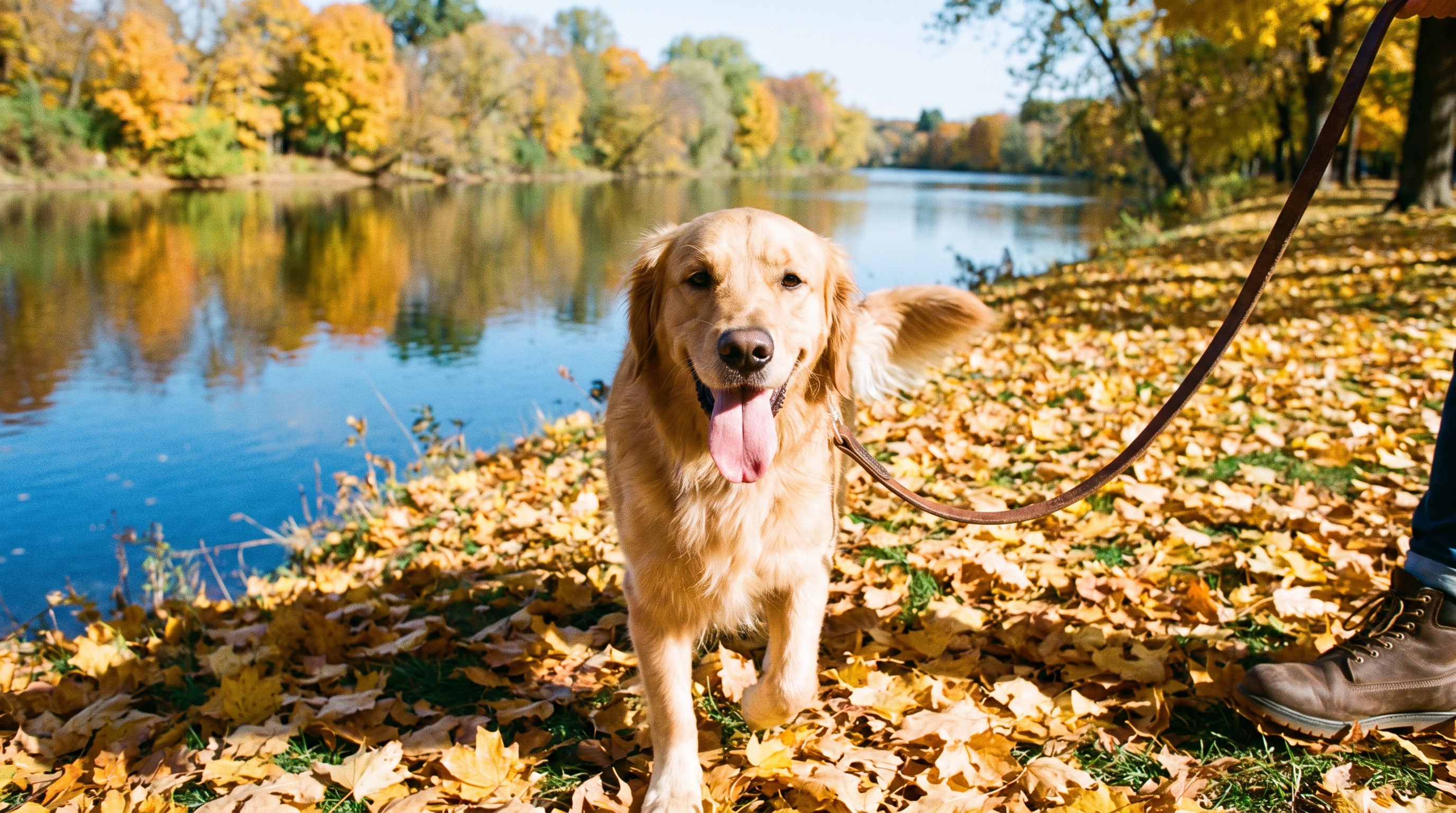 A leashed walk through the Royal Oak ravine